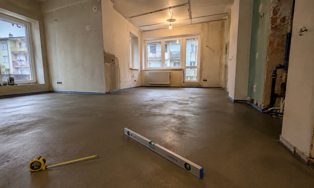 wykończenie mieszkania harmonogram prac